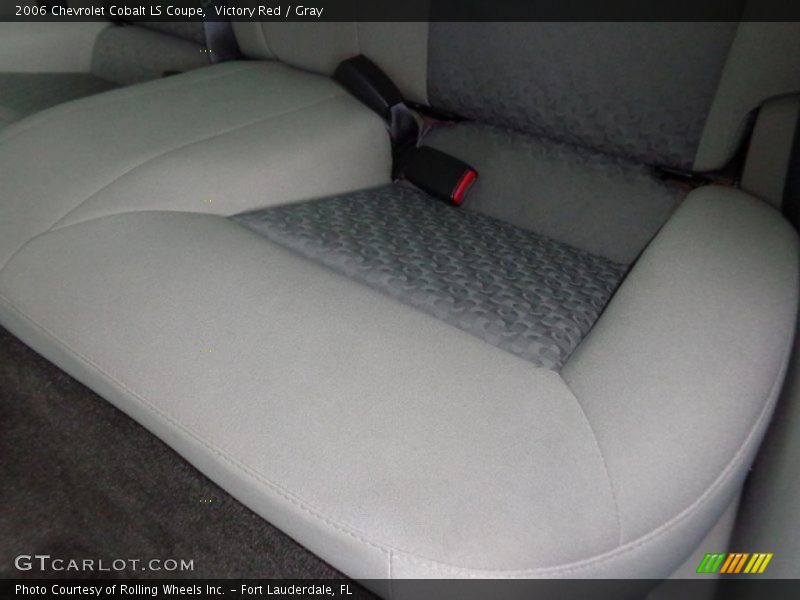 Rear Seat of 2006 Cobalt LS Coupe