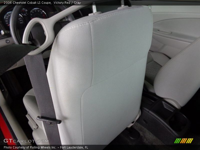 Victory Red / Gray 2006 Chevrolet Cobalt LS Coupe