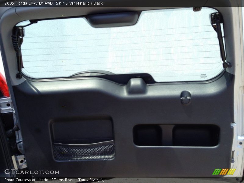 Satin Silver Metallic / Black 2005 Honda CR-V LX 4WD