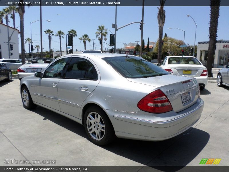 Brilliant Silver Metallic / Charcoal 2006 Mercedes-Benz E 350 Sedan