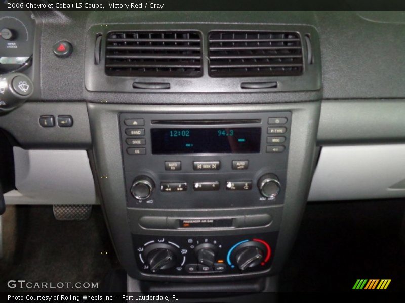 Victory Red / Gray 2006 Chevrolet Cobalt LS Coupe