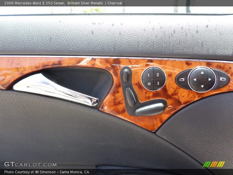 Brilliant Silver Metallic / Charcoal 2006 Mercedes-Benz E 350 Sedan