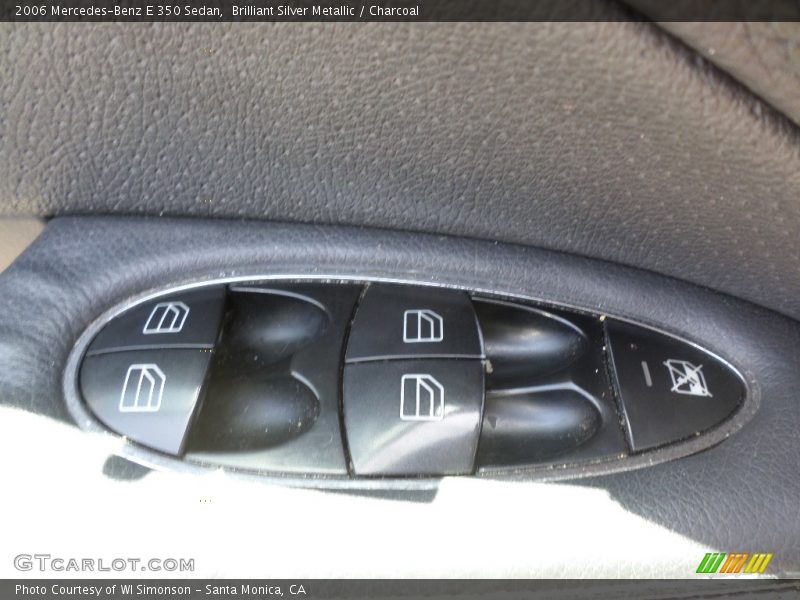 Brilliant Silver Metallic / Charcoal 2006 Mercedes-Benz E 350 Sedan