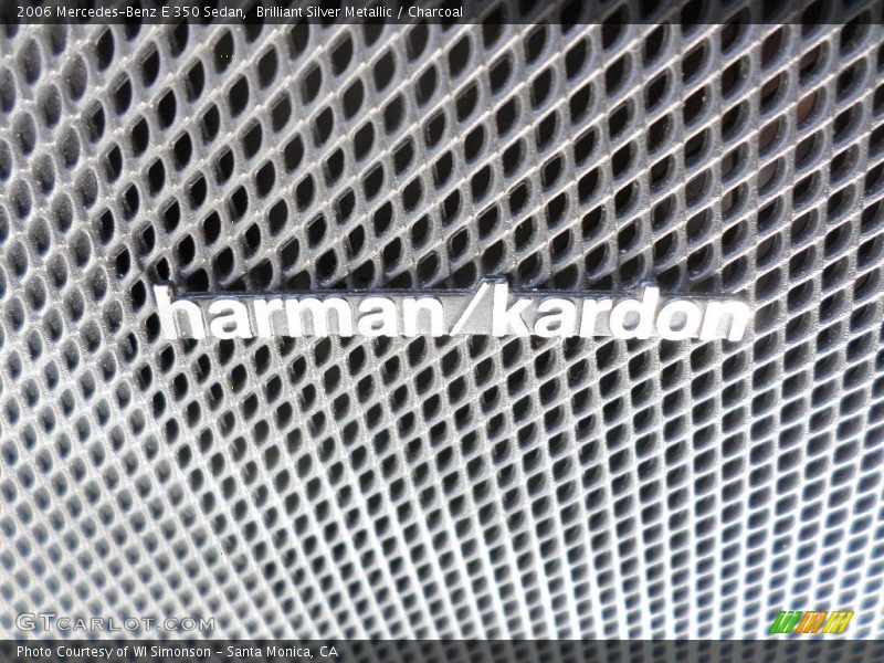 Brilliant Silver Metallic / Charcoal 2006 Mercedes-Benz E 350 Sedan