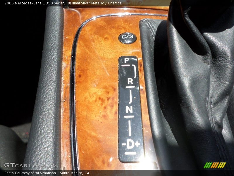 Brilliant Silver Metallic / Charcoal 2006 Mercedes-Benz E 350 Sedan