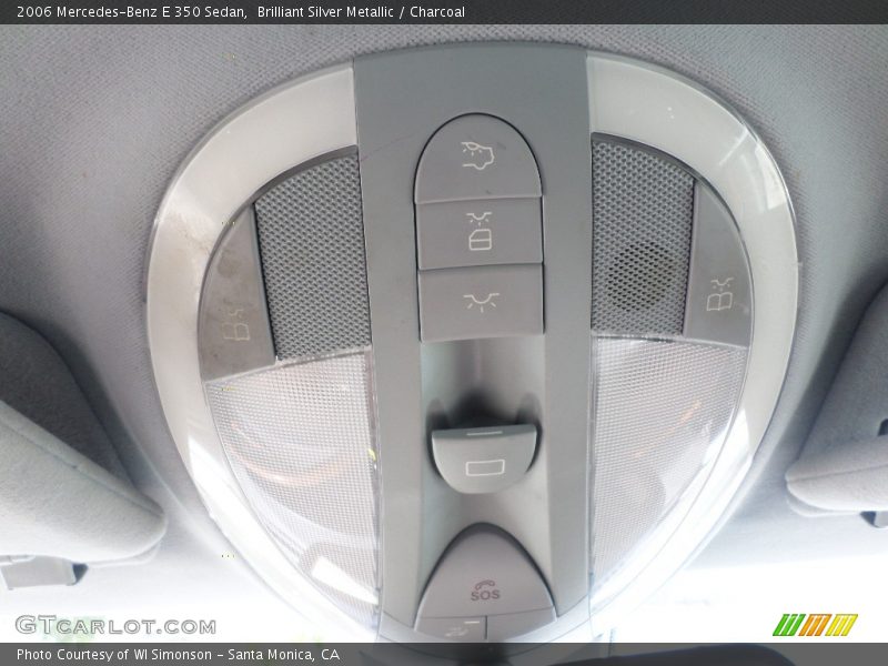 Brilliant Silver Metallic / Charcoal 2006 Mercedes-Benz E 350 Sedan