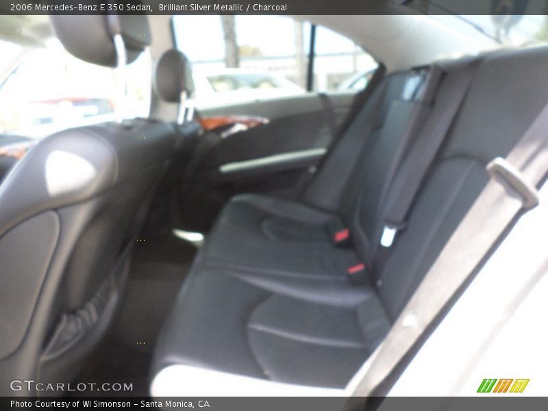 Brilliant Silver Metallic / Charcoal 2006 Mercedes-Benz E 350 Sedan