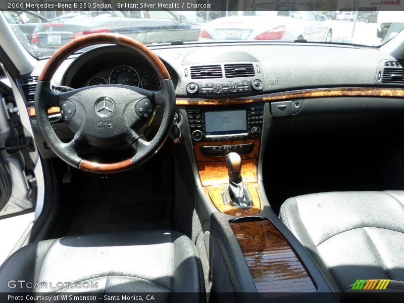 Brilliant Silver Metallic / Charcoal 2006 Mercedes-Benz E 350 Sedan