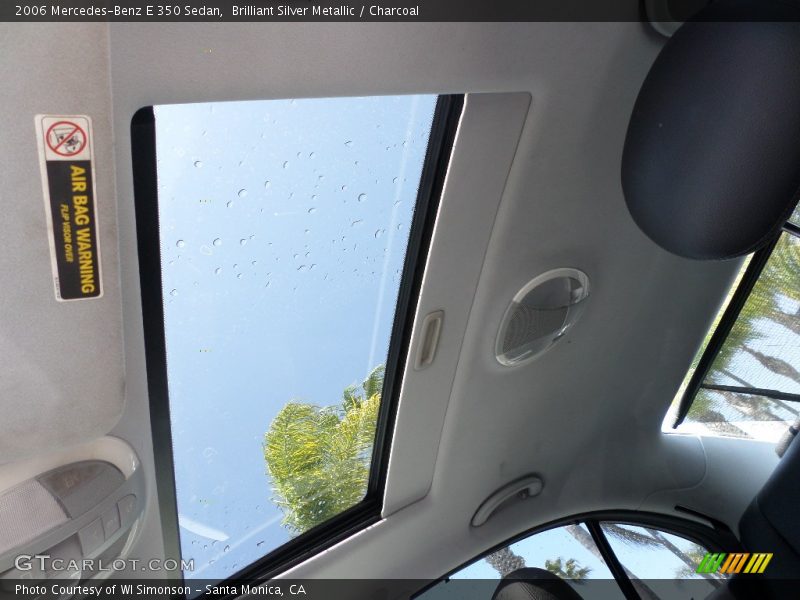 Brilliant Silver Metallic / Charcoal 2006 Mercedes-Benz E 350 Sedan