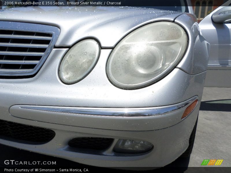 Brilliant Silver Metallic / Charcoal 2006 Mercedes-Benz E 350 Sedan
