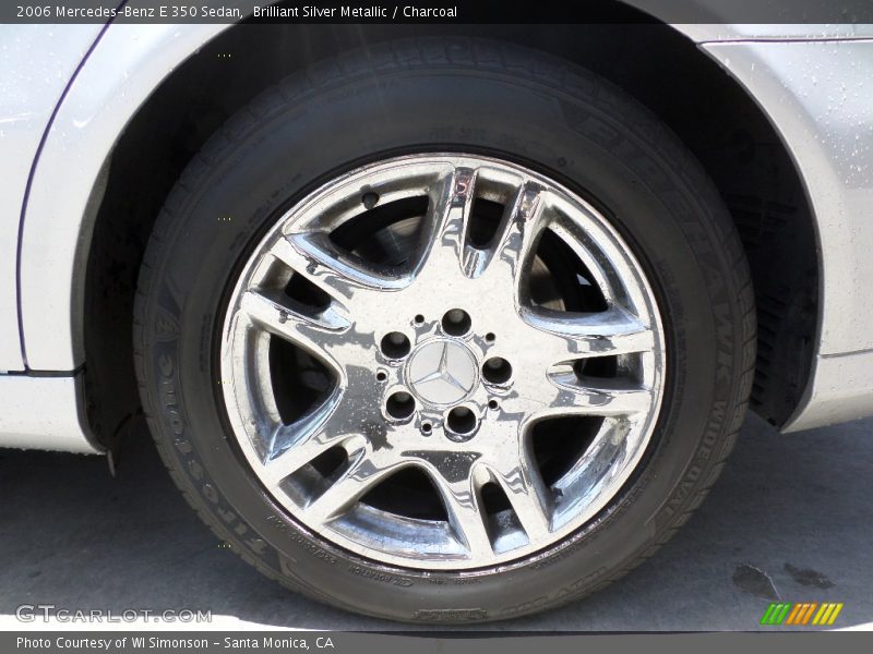 Brilliant Silver Metallic / Charcoal 2006 Mercedes-Benz E 350 Sedan