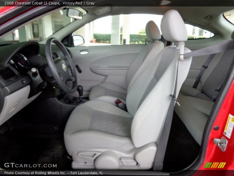 Front Seat of 2006 Cobalt LS Coupe
