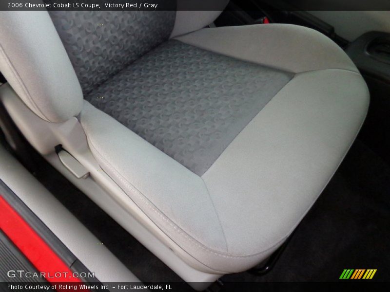 Victory Red / Gray 2006 Chevrolet Cobalt LS Coupe