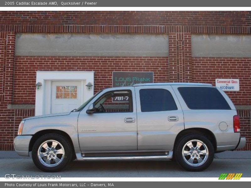 Quicksilver / Pewter 2005 Cadillac Escalade AWD