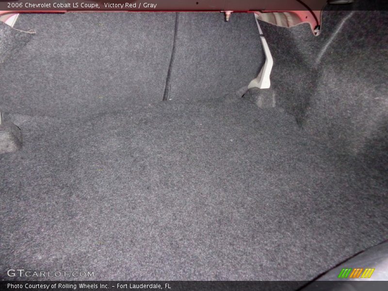 Victory Red / Gray 2006 Chevrolet Cobalt LS Coupe