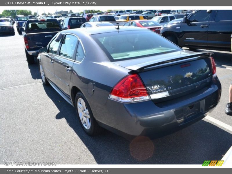 Cyber Gray Metallic / Gray 2011 Chevrolet Impala LT