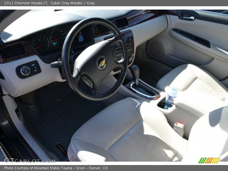 Cyber Gray Metallic / Gray 2011 Chevrolet Impala LT
