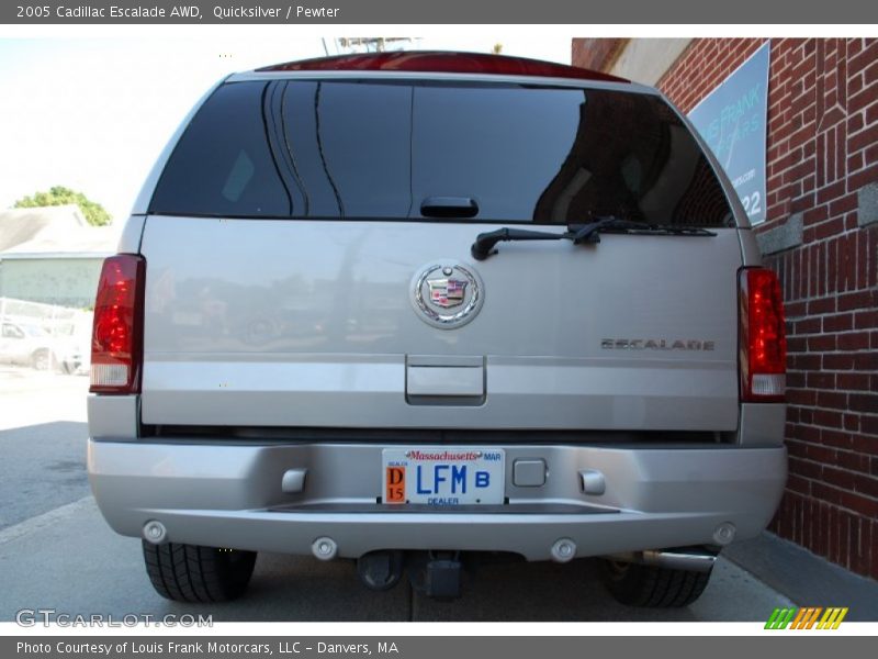 Quicksilver / Pewter 2005 Cadillac Escalade AWD