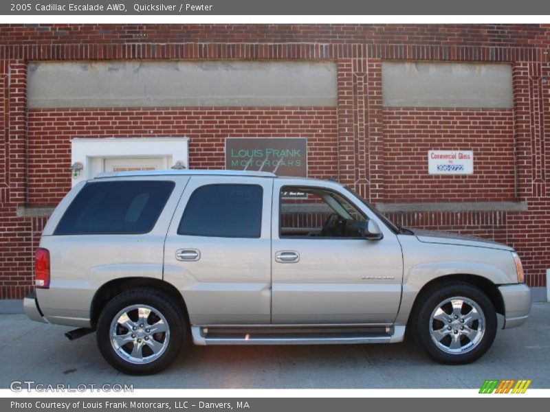 Quicksilver / Pewter 2005 Cadillac Escalade AWD