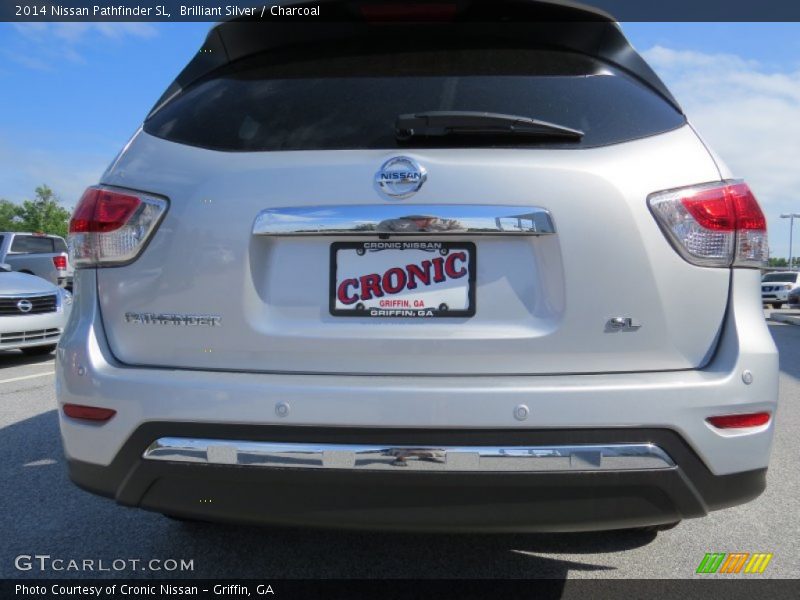 Brilliant Silver / Charcoal 2014 Nissan Pathfinder SL