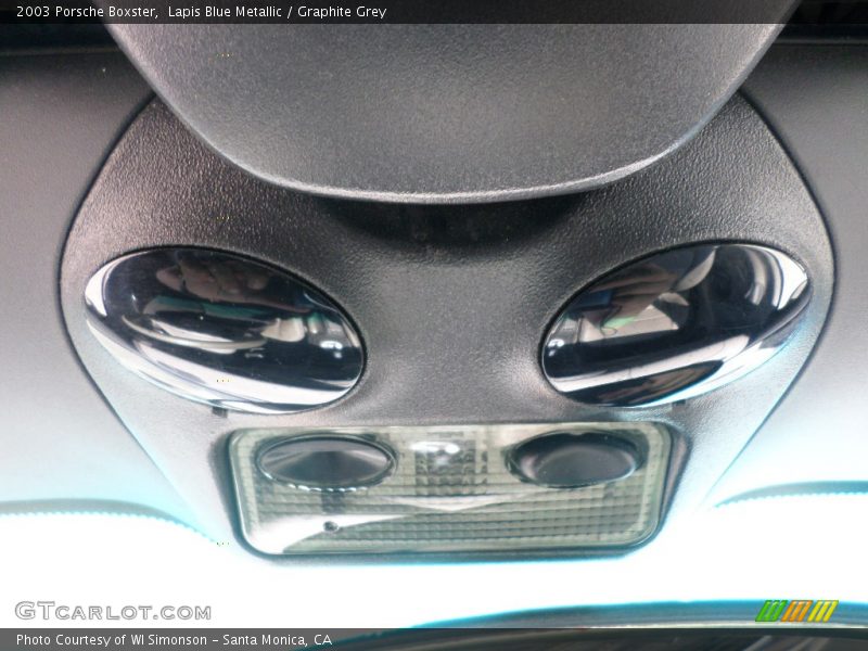 Lapis Blue Metallic / Graphite Grey 2003 Porsche Boxster