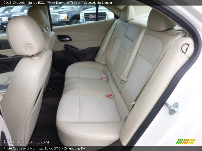 Rear Seat of 2013 Malibu ECO