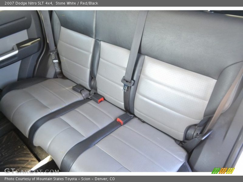 Stone White / Red/Black 2007 Dodge Nitro SLT 4x4