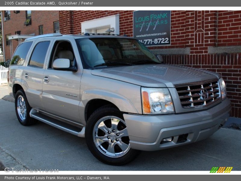 Quicksilver / Pewter 2005 Cadillac Escalade AWD