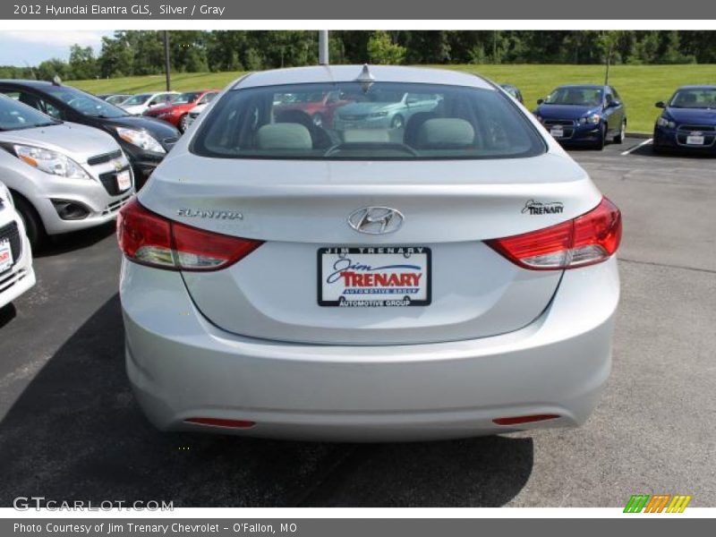 Silver / Gray 2012 Hyundai Elantra GLS