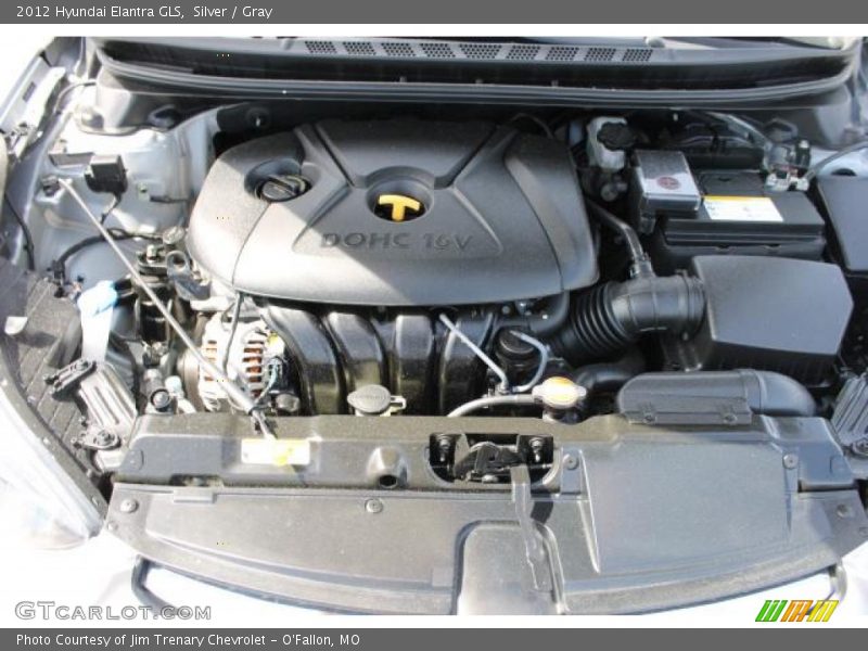 Silver / Gray 2012 Hyundai Elantra GLS