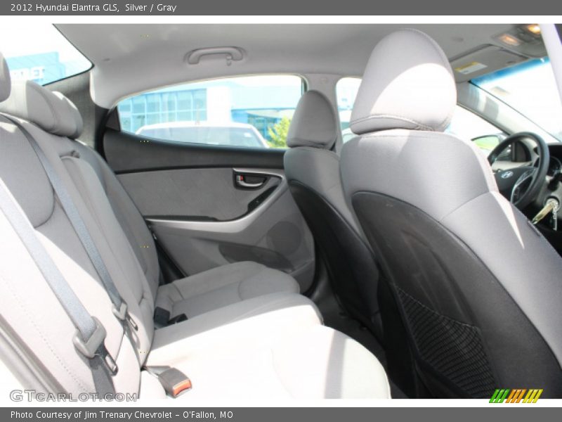Silver / Gray 2012 Hyundai Elantra GLS