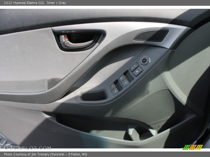 Silver / Gray 2012 Hyundai Elantra GLS