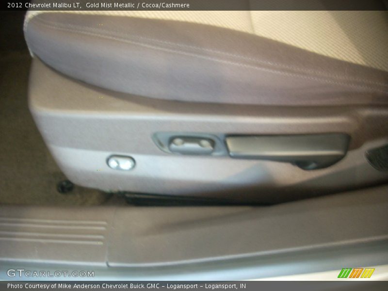 Gold Mist Metallic / Cocoa/Cashmere 2012 Chevrolet Malibu LT