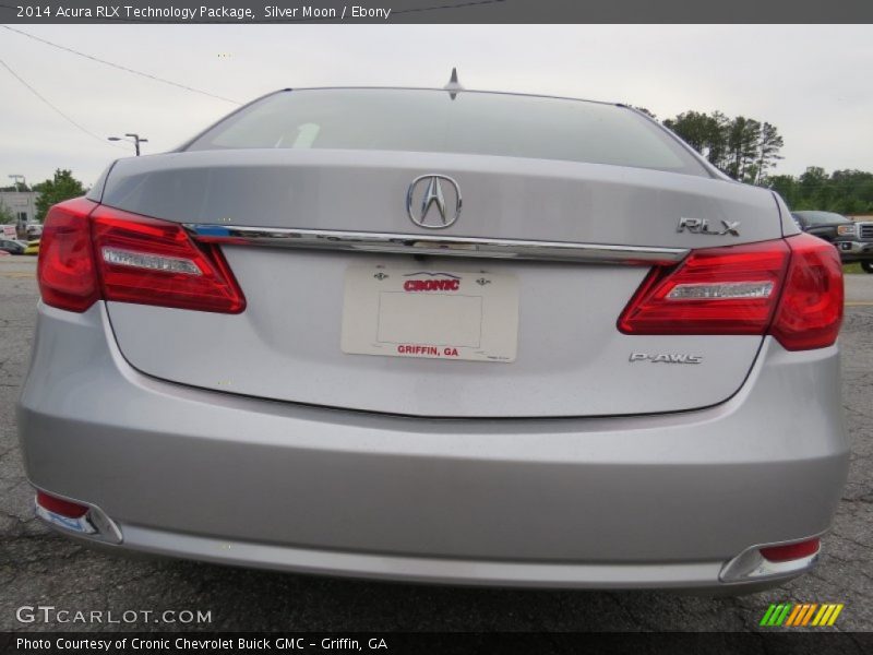 Silver Moon / Ebony 2014 Acura RLX Technology Package