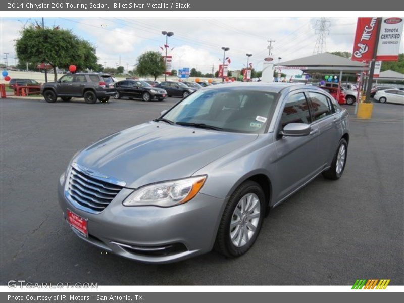 Billet Silver Metallic / Black 2014 Chrysler 200 Touring Sedan