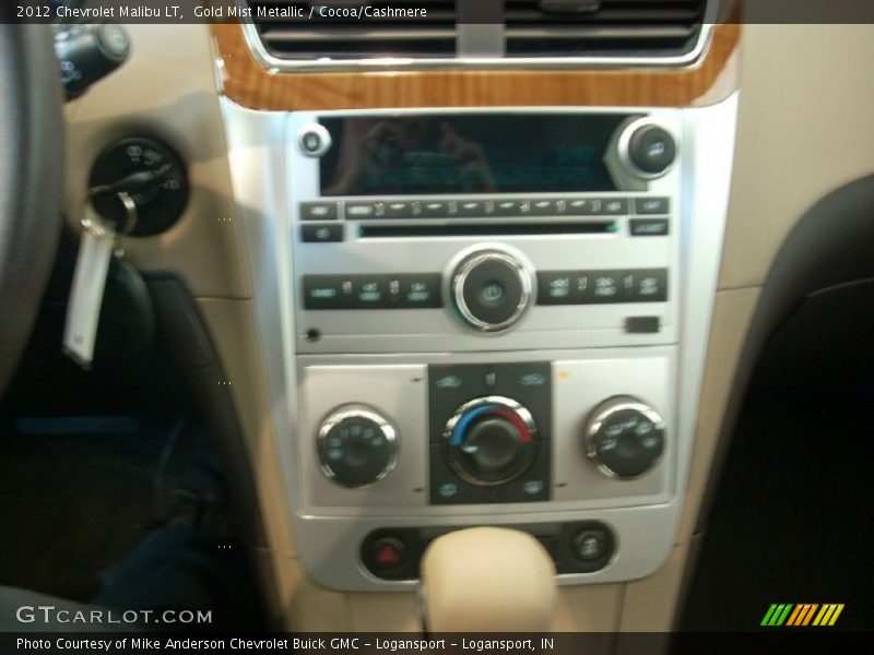 Gold Mist Metallic / Cocoa/Cashmere 2012 Chevrolet Malibu LT
