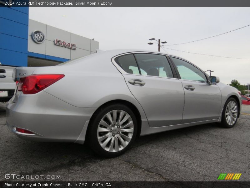 Silver Moon / Ebony 2014 Acura RLX Technology Package