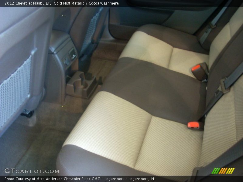 Gold Mist Metallic / Cocoa/Cashmere 2012 Chevrolet Malibu LT