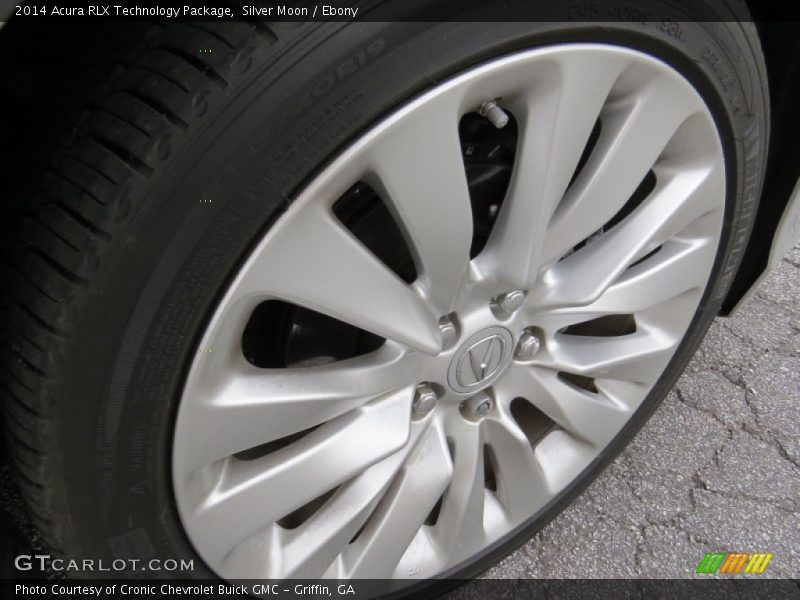 Silver Moon / Ebony 2014 Acura RLX Technology Package