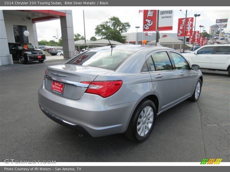 Billet Silver Metallic / Black 2014 Chrysler 200 Touring Sedan