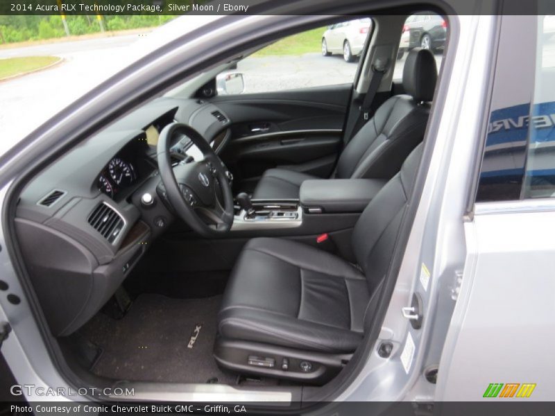 Silver Moon / Ebony 2014 Acura RLX Technology Package