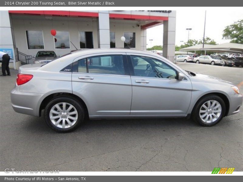 Billet Silver Metallic / Black 2014 Chrysler 200 Touring Sedan