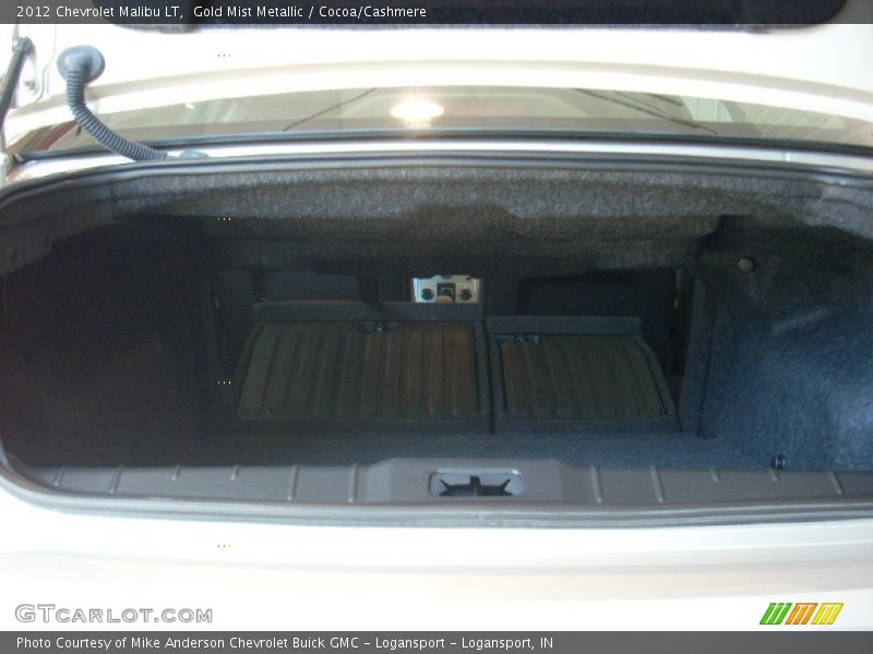 Gold Mist Metallic / Cocoa/Cashmere 2012 Chevrolet Malibu LT
