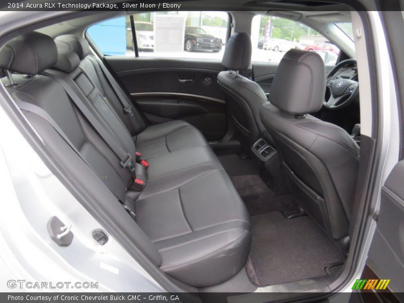 Silver Moon / Ebony 2014 Acura RLX Technology Package