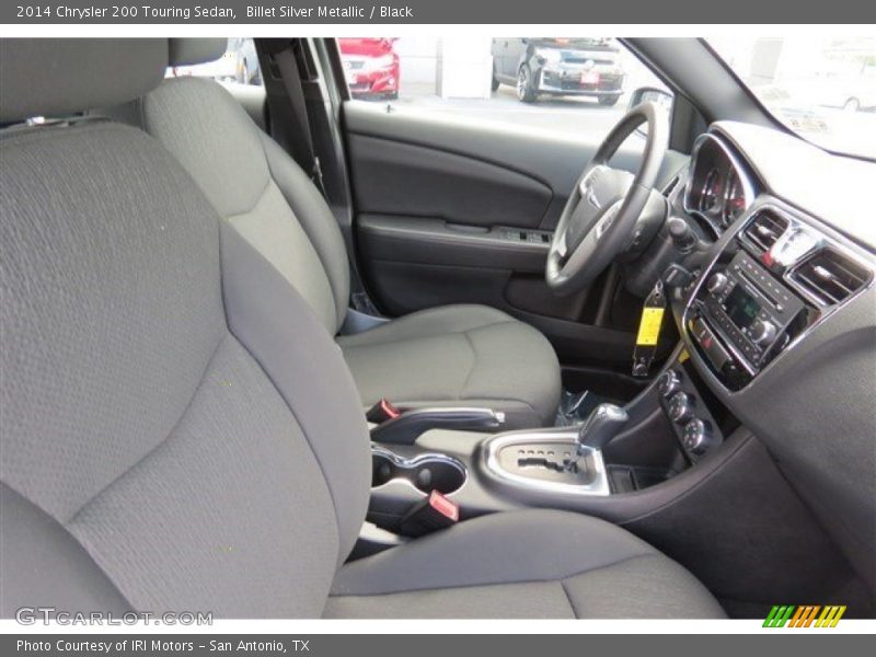 Billet Silver Metallic / Black 2014 Chrysler 200 Touring Sedan