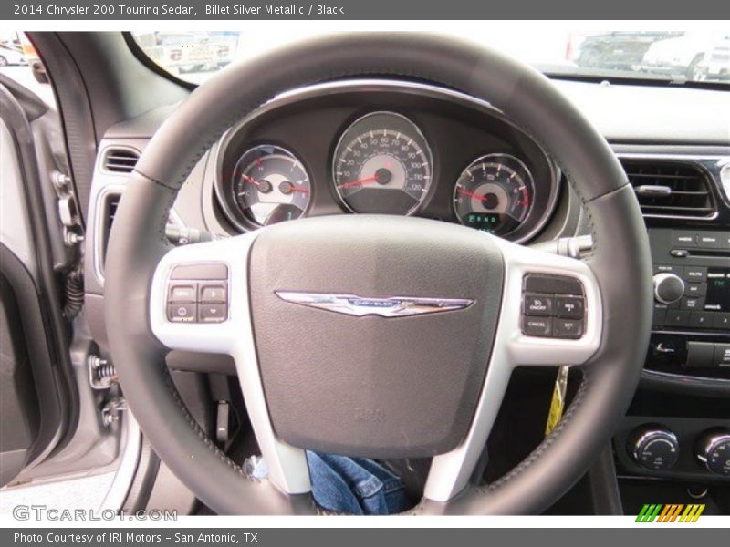 Billet Silver Metallic / Black 2014 Chrysler 200 Touring Sedan