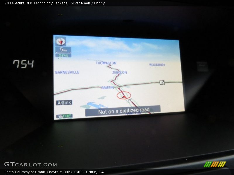 Silver Moon / Ebony 2014 Acura RLX Technology Package
