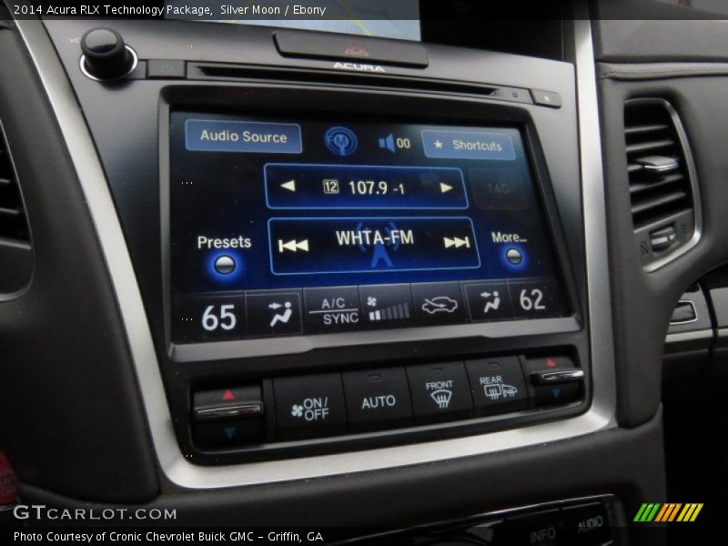 Silver Moon / Ebony 2014 Acura RLX Technology Package