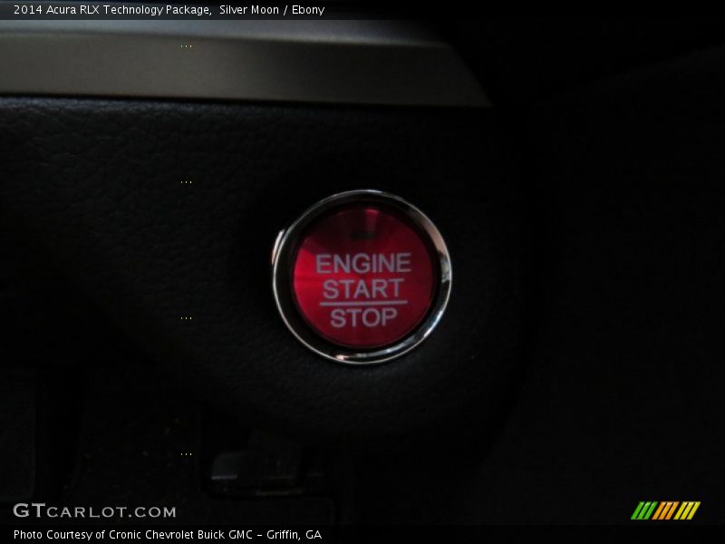 Silver Moon / Ebony 2014 Acura RLX Technology Package
