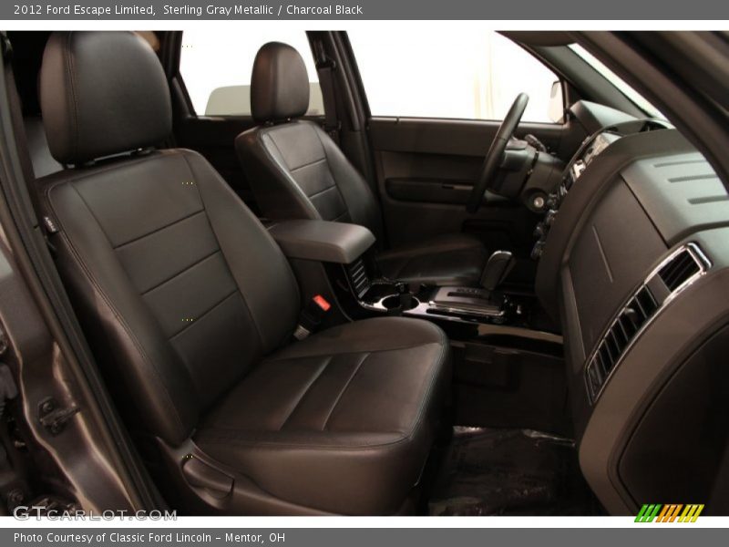 Sterling Gray Metallic / Charcoal Black 2012 Ford Escape Limited